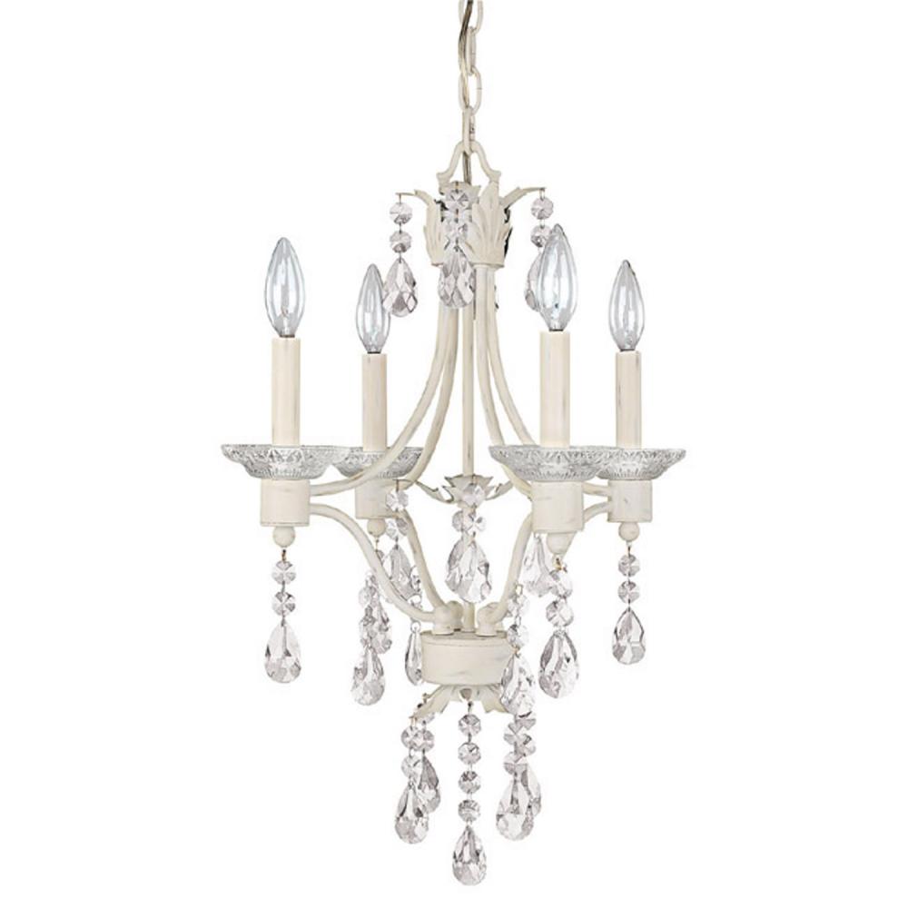 Four Light Shabby Chic Up Mini Chandelier : 4600SC-000 | Wilkinson's ...