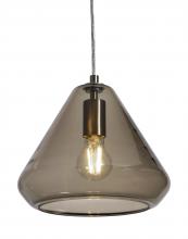  AGP10MBSNBR - Armitage Pendant - Satin Nickel - Brown