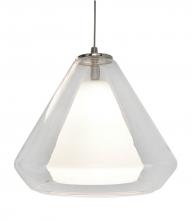  AGP500L30D1SNCL - Armitage LED Pendant - 3000K - 120V - Satin Nickel - Clear