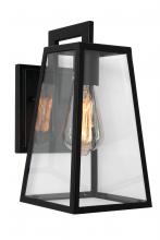  JOPW0712MBBK - Joplin 12'' Outdoor Med Base Sconce,120V,BK