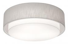  SAF1824LAJUD-LW - Sanibel 18'' LED Ceiling - White Finish Linen White Shade