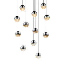  2917.01-SML - 12-Light Round Small LED Pendant