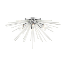  41251-05 - 6 Lt Polished Chrome Flush Mount