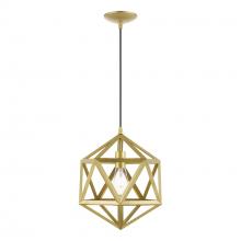  41328-33 - 1 Light Soft Gold Pendant