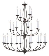  4180-07 - 24 Light Bronze Chandelier