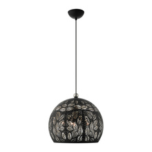  49543-04 - 3 Lt Black Pendant