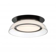  10155-02 - Pescara, Small LED Ceiling Mount, Matte Black