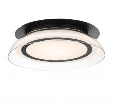  10156-02 - Pescara, Large LED Ceiling Mount, Matte Black