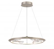 Lib & Co. US 10175-031 - Nettuno, Small LED Chandelier, Metallic Brushed Champagne