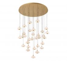  10197-030 - Adelfia, 31 Light LED Grand Chandelier, Painted Antique Brass