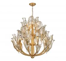  12049-028 - Brindisi, 20 Light Chandelier, Gold