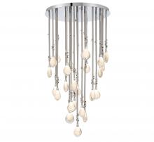 Lib & Co. US 12066-01 - Bellissima, 24 Light LED Chandelier, Chrome