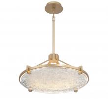  12102-014 - Raffinato, Large LED Chandelier, Brushed Gold