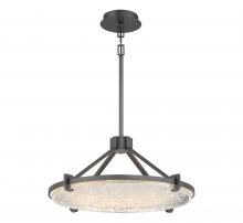  12102-032 - Raffinato, Large LED Chandelier, Brushed Gunmetal