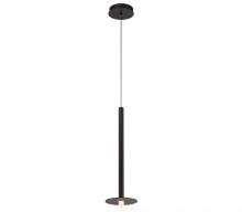  12103-02 - Piatto, 1 Light LED Pendant, Matte Black