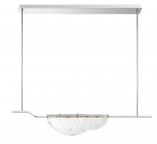  12117-017 - Savona, 1 Light Linear LED Chandelier, Clear