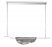 Lib & Co. US 12117-019 - Savona, 1 Light Linear LED Chandelier, Smoke