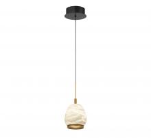 Lib & Co. US 12135-02 - Lucidata, 1 Light LED Pendant, Matte Black