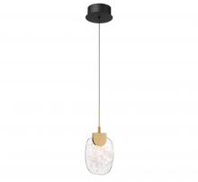 Lib & Co. US 12287-02 - Castelo, 1 Light LED Pendant, Matte Black