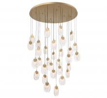 Lib & Co. US 12291-030 - Castelo, 31 Light LED Grand Chandelier, Painted Antique Brass