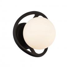 Varaluz 374W01CBFG - Black Betty 1-Lt Sconce - Carbon/French Gold