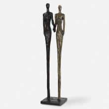  18008 - Two's Company Cast Iron Sculpture