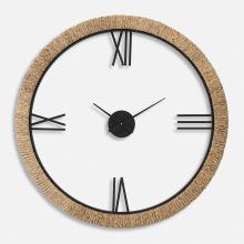  06464 - Uttermost Montecito Coastal Modern Wall Clock