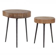  24955 - Uttermost Samba Wood Nesting Tables S/2