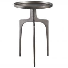 Uttermost 25082 - Uttermost Kenna Accent Table, Nickel