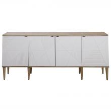  25101 - Uttermost Tightrope 4 Door Modern Sideboard Cabinet