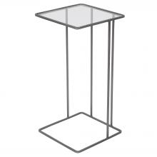  25122 - Uttermost Cadmus Pewter Accent Table