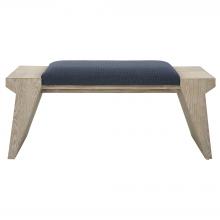  23675 - Uttermost Davenport Modern Coastal Bench