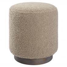  23714 - Uttermost Avila Latte Round Ottoman