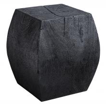  25296 - Uttermost Grove Black Wooden Accent Stool