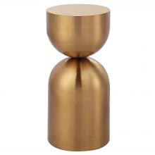  24102 - Golden Vessel Modern Accent Table