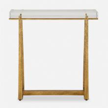  24839 - Uttermost Midas Thick Crystal Accent Table