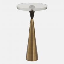  50077 - Uttermost Holton Tapered Brass Accent Table