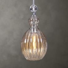  22186 - Uttermost Gigi 1 Light Glass Mini Pendant