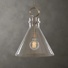  21548 - Uttermost Imbuto Funnel Glass 1 Light Pendant