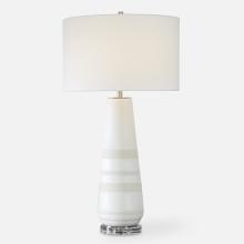  30380-1 - Santino Crackled Ivory Table Lamp