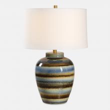  30493 - Uttermost Judarn Blue Brown Table Lamp