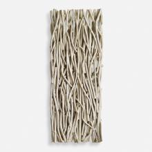  04326 - Gathered Teak Bleached Wood Wall Decor