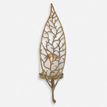 Uttermost 04334 - Woodland Treasure Gold Candle Sconce