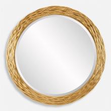  08193 - Uttermost Celeste Gold Round Mirror