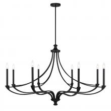  1-6415-8-89 - Preserve 8-Light Chandelier in Matte Black