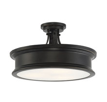  6-134-3-44 - Watkins 3-Light Ceiling Light in Classic Bronze