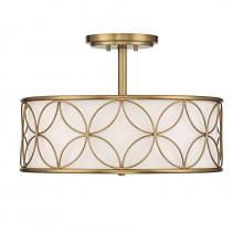  6-1953-4-322 - Reid 4-Light Ceiling Light in Warm Brass