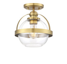  6-7200-1-322 - Pendleton 1-Light Ceiling Light in Warm Brass