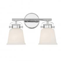  8-1627-2-11 - Kaden 2-Light Bathroom Vanity Light in Polished Chrome