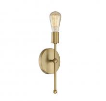  M90005-322 - 1-Light Wall Sconce in Natural Brass